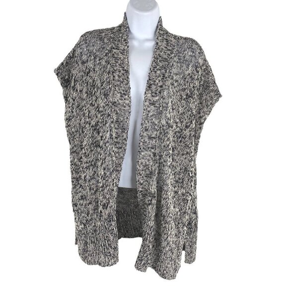 Eileen Fisher Open Front Cardigan Sweater Small Organic Linen Blend NWT CJ-1352 - Picture 1 of 8